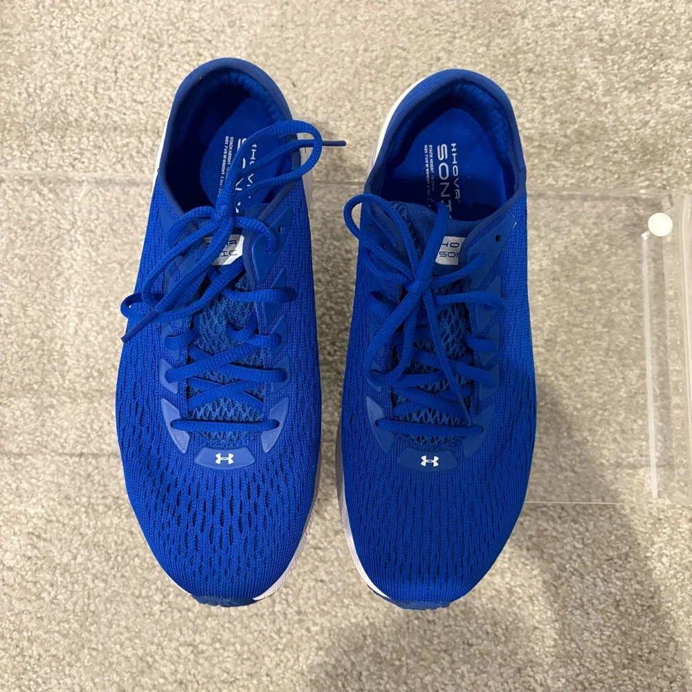 Under Armour HOVR Sonic 3 Running Shoe - Blue & White - Women's Size 10 - Picture 8 of 10